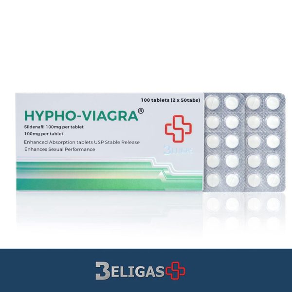Hypho® – Viagra sildenafil 100mg (100 tablets)