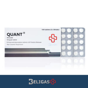 Quant minoxidile 5 mg per tablet, 100 tablets